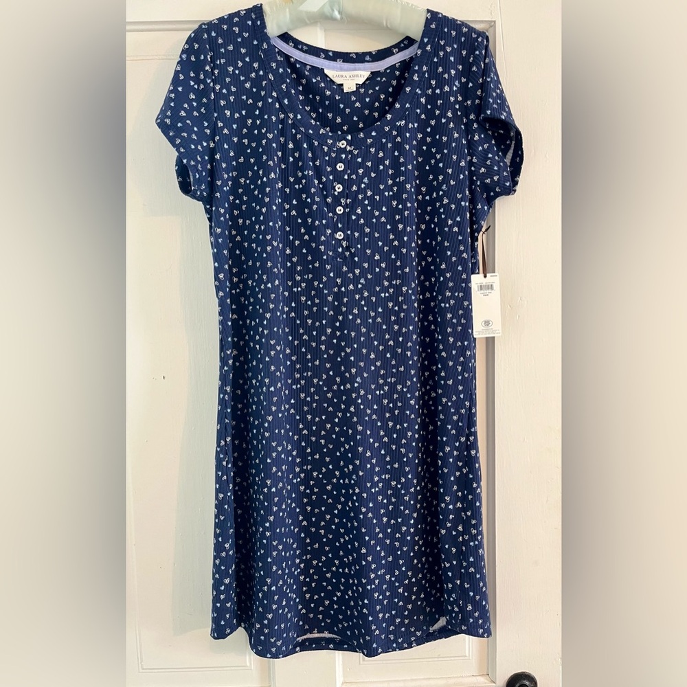 Laura Ashley NWT Sleepwear Nightgown Summer Dress